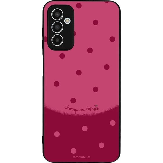 Sonique ���� Delulu Polka Era Series ��� Samsung Galaxy M13 4G Top Cherry