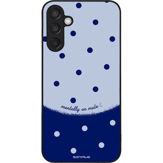 Sonique ���� Delulu Polka Era Series ��� Samsung Galaxy M15 5G Blue Mentally