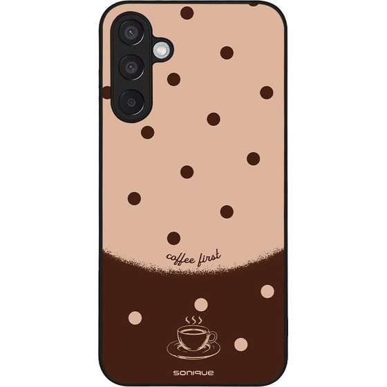 Sonique ���� Delulu Polka Era Series ��� Samsung Galaxy M15 5G Coffee First