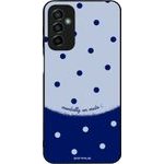 Sonique ���� Delulu Polka Era Series ��� Samsung Galaxy M23 5G Blue Mentally