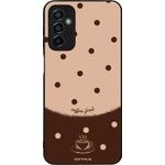 Sonique ���� Delulu Polka Era Series ��� Samsung Galaxy M23 5G Coffee First