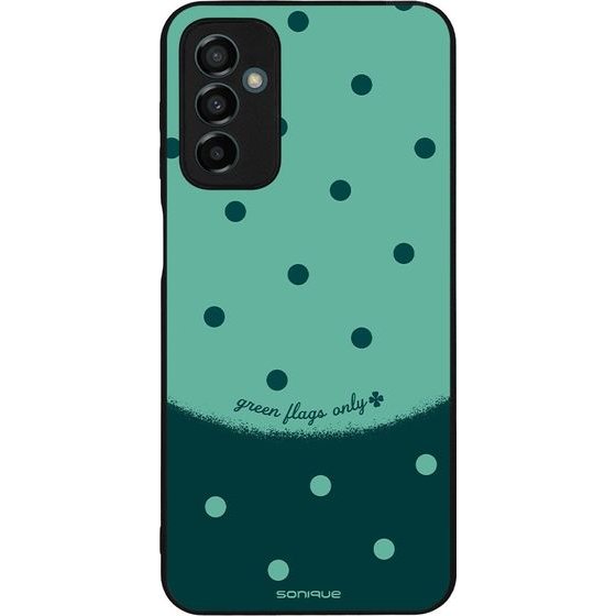 Sonique ���� Delulu Polka Era Series ��� Samsung Galaxy M23 5G Green Flags