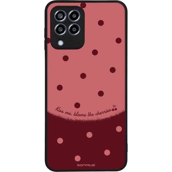 Sonique ���� Delulu Polka Era Series ��� Samsung Galaxy M33 5G Blame Cherries