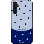 Sonique ���� Delulu Polka Era Series ��� Samsung Galaxy M34 5G Blue Mentally