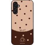 Sonique ���� Delulu Polka Era Series ��� Samsung Galaxy M34 5G Coffee First