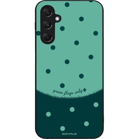 Sonique ���� Delulu Polka Era Series ��� Samsung Galaxy M34 5G Green Flags