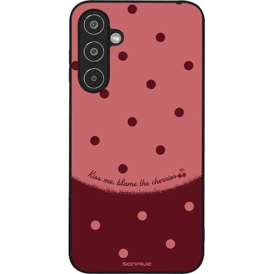Sonique ���� Delulu Polka Era Series ��� Samsung Galaxy M35 5G Blame Cherries