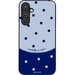 Sonique ���� Delulu Polka Era Series ��� Samsung Galaxy M35 5G Blue Mentally