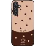 Sonique ���� Delulu Polka Era Series ��� Samsung Galaxy M35 5G Coffee First