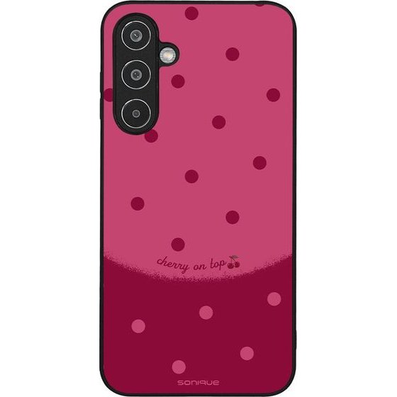 Sonique ���� Delulu Polka Era Series ��� Samsung Galaxy M35 5G Top Cherry