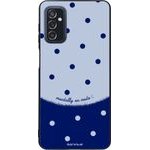 Sonique ���� Delulu Polka Era Series ��� Samsung Galaxy M52 5G Blue Mentally