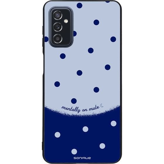 Sonique ���� Delulu Polka Era Series ��� Samsung Galaxy M52 5G Blue Mentally
