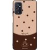 Sonique ���� Delulu Polka Era Series ��� Samsung Galaxy M52 5G Coffee First