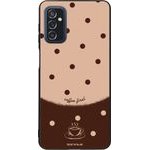 Sonique ���� Delulu Polka Era Series ��� Samsung Galaxy M52 5G Coffee First