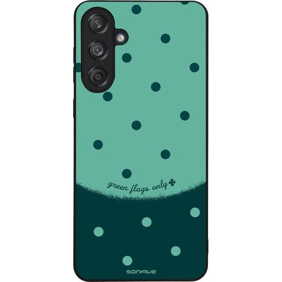 Sonique ���� Delulu Polka Era Series ��� Samsung Galaxy M55 5G Green Flags