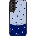 Sonique ���� Delulu Polka Era Series ��� Samsung Galaxy S21 Blue Mentally