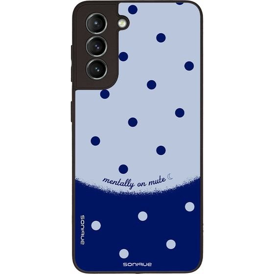 Sonique ���� Delulu Polka Era Series ��� Samsung Galaxy S21 Blue Mentally