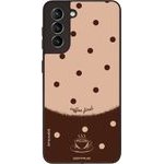 Sonique ���� Delulu Polka Era Series ��� Samsung Galaxy S21 Coffee First