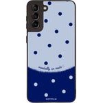 Sonique ���� Delulu Polka Era Series ��� Samsung Galaxy S21 Plus Blue Mentally
