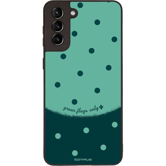 Sonique ���� Delulu Polka Era Series ��� Samsung Galaxy S21 Plus Green Flags