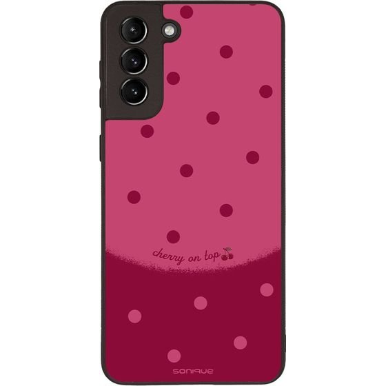 Sonique ���� Delulu Polka Era Series ��� Samsung Galaxy S21 Plus Top Cherry
