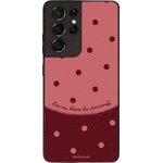 Sonique ���� Delulu Polka Era Series ��� Samsung Galaxy S21 Ultra Blame Cherries