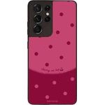 Sonique ���� Delulu Polka Era Series ��� Samsung Galaxy S21 Ultra Top Cherry