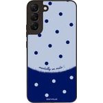Sonique ���� Delulu Polka Era Series ��� Samsung Galaxy S22 Plus Blue Mentally