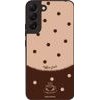 Sonique ���� Delulu Polka Era Series ��� Samsung Galaxy S22 Plus Coffee First