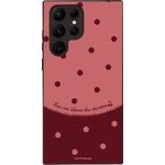 Sonique ���� Delulu Polka Era Series ��� Samsung Galaxy S22 Ultra Blame Cherries