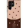 Sonique ���� Delulu Polka Era Series ��� Samsung Galaxy S22 Ultra Coffee First