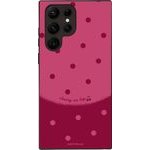 Sonique ���� Delulu Polka Era Series ��� Samsung Galaxy S22 Ultra Top Cherry