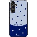 Sonique ���� Delulu Polka Era Series ��� Samsung Galaxy S23 Fe Blue Mentally