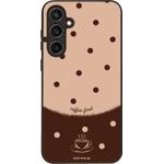 Sonique ���� Delulu Polka Era Series ��� Samsung Galaxy S23 Fe Coffee First