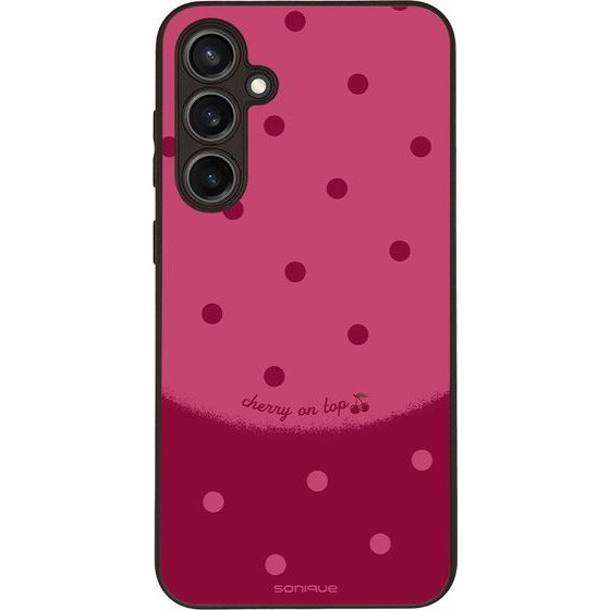 Sonique ���� Delulu Polka Era Series ��� Samsung Galaxy S23 Fe Top Cherry