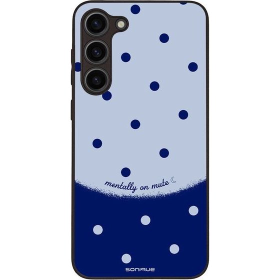 Sonique ���� Delulu Polka Era Series ��� Samsung Galaxy S23 Plus Blue Mentally