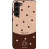 Sonique ���� Delulu Polka Era Series ��� Samsung Galaxy S23 Plus Coffee First
