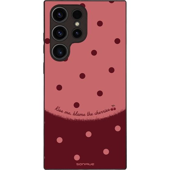 Sonique ���� Delulu Polka Era Series ��� Samsung Galaxy S23 Ultra Blame Cherries