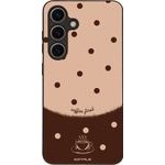 Sonique ���� Delulu Polka Era Series ��� Samsung Galaxy S24 Coffee First