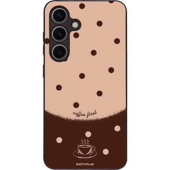Sonique ���� Delulu Polka Era Series ��� Samsung Galaxy S24 Coffee First