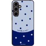 Sonique ���� Delulu Polka Era Series ��� Samsung Galaxy S24 Fe Blue Mentally