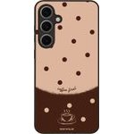 Sonique ���� Delulu Polka Era Series ��� Samsung Galaxy S24 Fe Coffee First