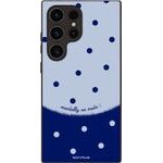 Sonique ���� Delulu Polka Era Series ��� Samsung Galaxy S24 Ultra Blue Mentally