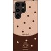 Sonique ���� Delulu Polka Era Series ��� Samsung Galaxy S24 Ultra Coffee First