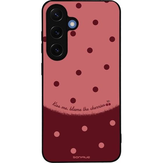 Sonique ���� Delulu Polka Era Series ��� Samsung Galaxy S25 Blame Cherries