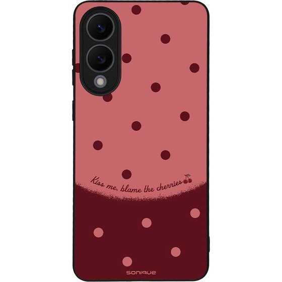Sonique ���� Delulu Polka Era Series ��� Samsung Galaxy S25 Edge Blame Cherries