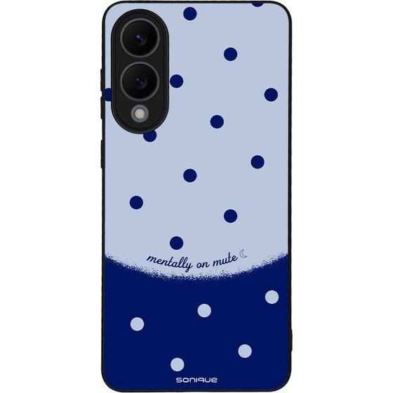 Sonique ���� Delulu Polka Era Series ��� Samsung Galaxy S25 Edge Blue Mentally