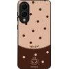 Sonique ���� Delulu Polka Era Series ��� Samsung Galaxy S25 Edge Coffee First