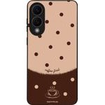 Sonique ���� Delulu Polka Era Series ��� Samsung Galaxy S25 Edge Coffee First