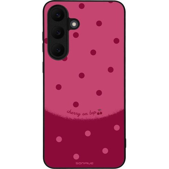 Sonique ���� Delulu Polka Era Series ��� Samsung Galaxy S25 Fe Top Cherry